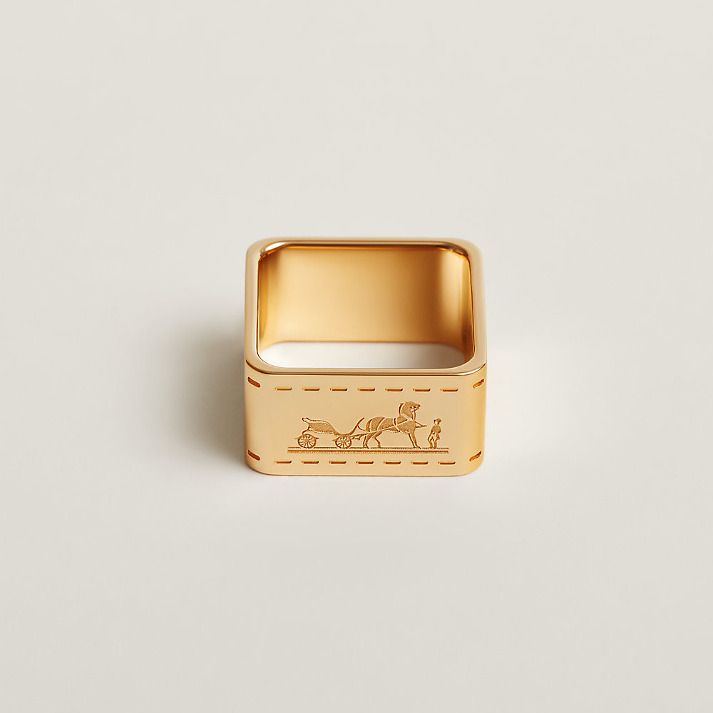 スカーフリング 90 《ボルデュック》 - ピンク | Hermès - エルメス